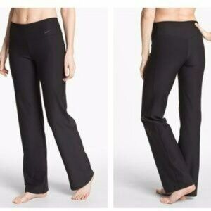 Nike Dri-Fit Womens Medium Legend Pant Recycled Polyester Spandex Black